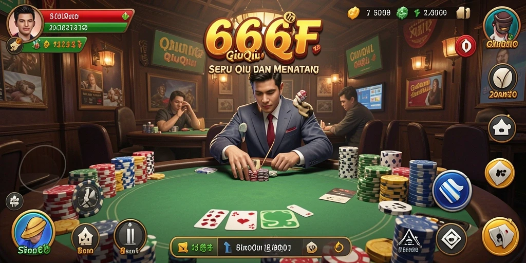 Tampilan gameplay seru dan mendebarkan dari 666F.