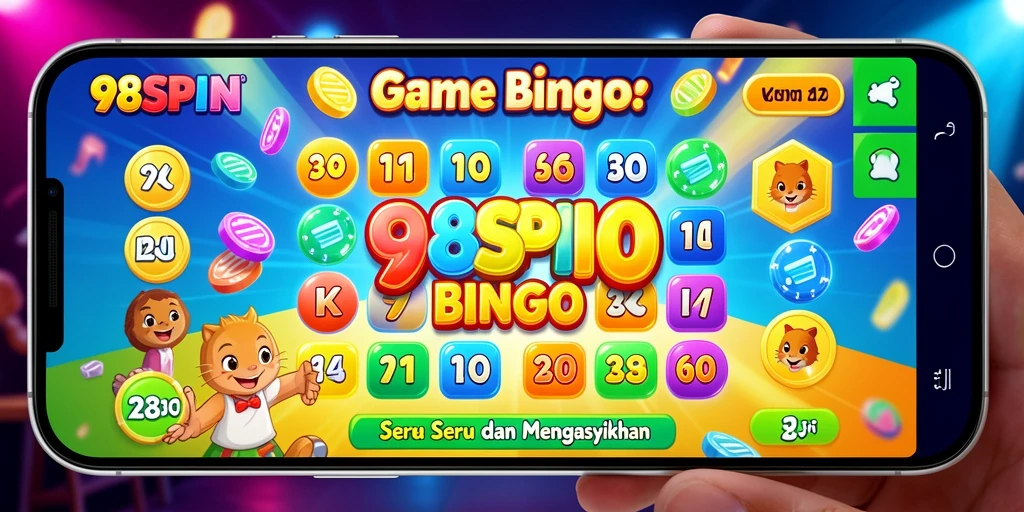 Screenshot gameplay menampilkan keseruan Bingo di 98SPIN.