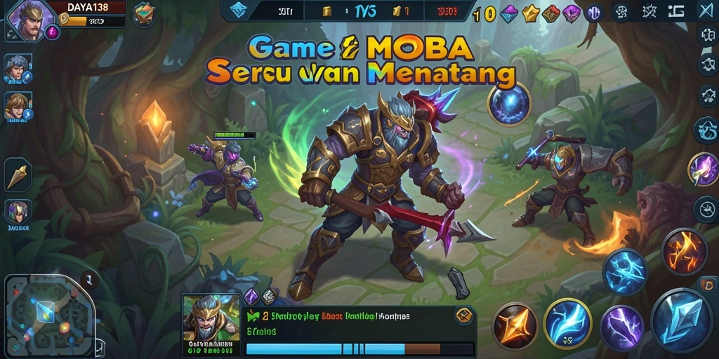 Tampilan gameplay menarik dari DAYA138 dengan berbagai karakter beraksi.
