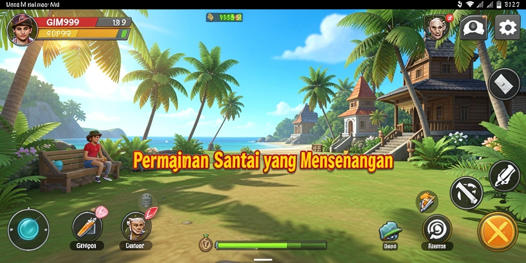 Gameplay GIM999 yang menyenangkan dan menghibur.