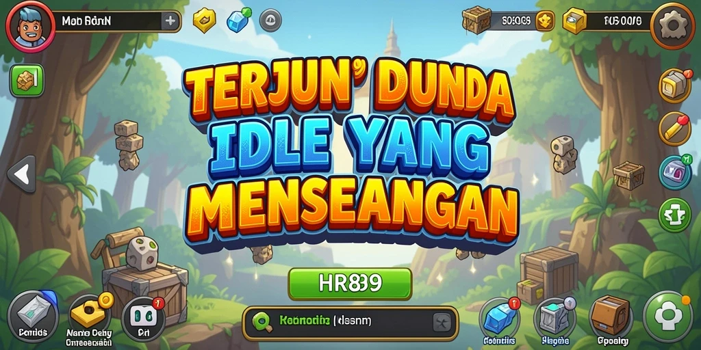 Tampilan screenshot HR89 menunjukkan aksi gameplay Idle yang seru.