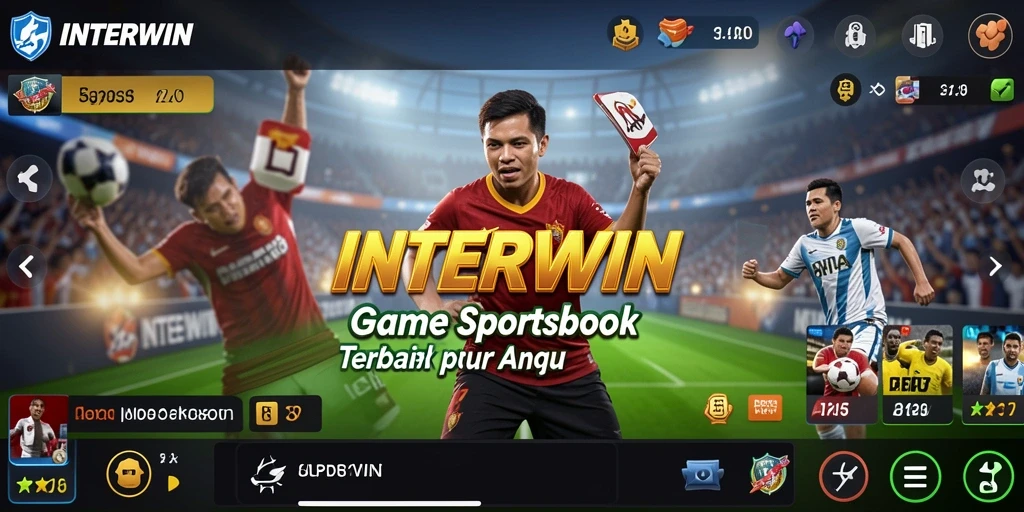 Tampilan menarik gameplay INTERWIN dalam taruhan olahraga.