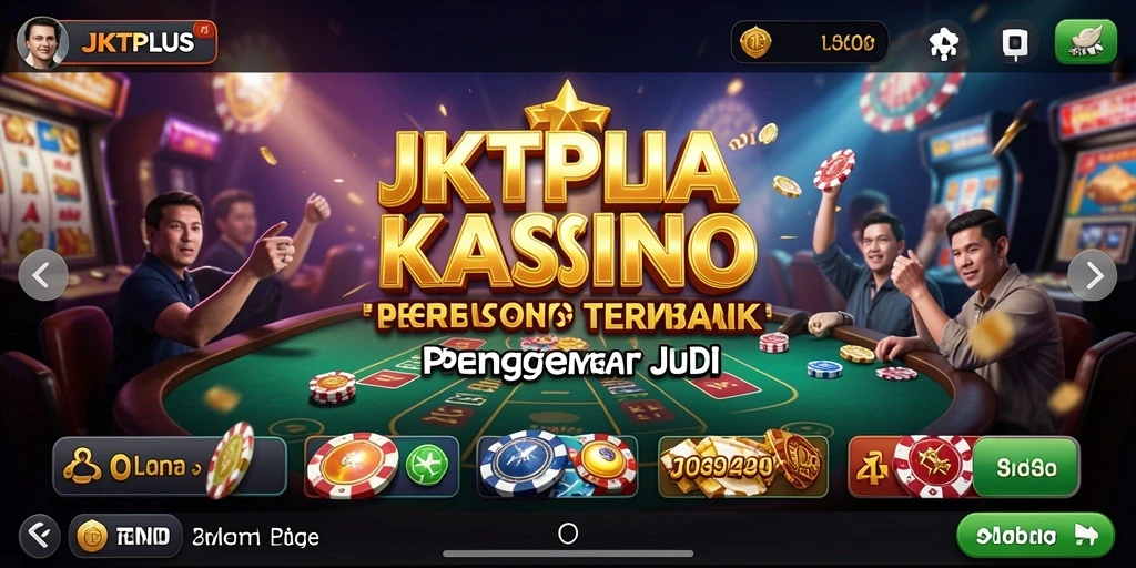 Screenshot JKTPLUS menampilkan gameplay kasino yang mengasyikkan dan interaktif.