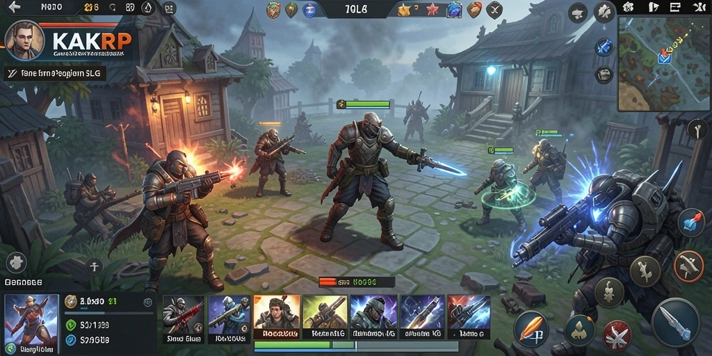 Tampilan gameplay KAKRP yang seru dan penuh strategi.