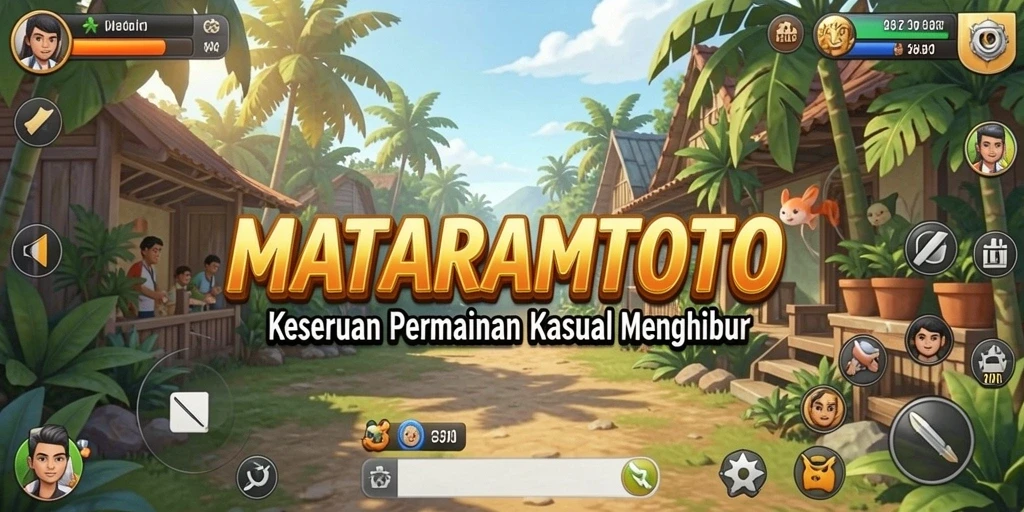 Tangkapan layar gameplay MATARAMTOTO yang menampilkan keseruan permainan kasual.