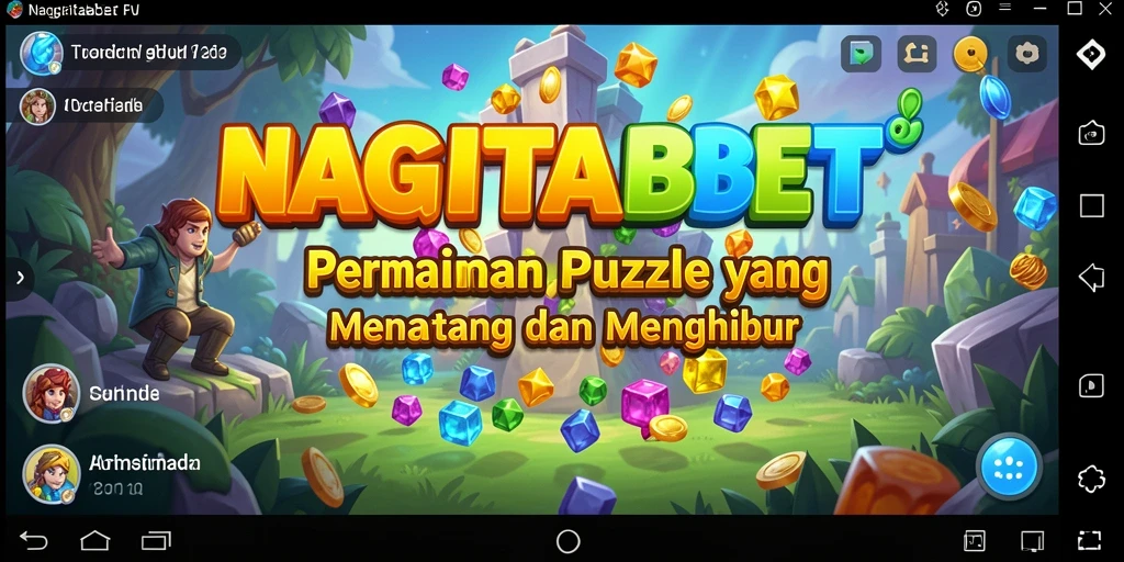 Gameplay NAGITABET menampilkan keseruan teka-teki yang menantang.